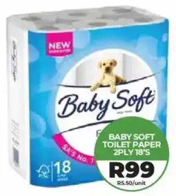 1UP Baby soft toilet paper 2ply offer