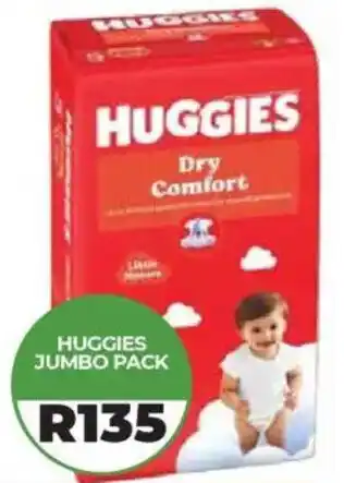 1UP Huggies jumbo pack offer