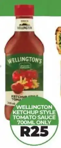 1UP Wellington ketchup style tomato sauce offer