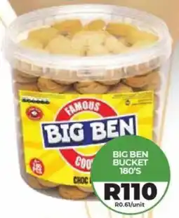 1UP Big ben bucket offer