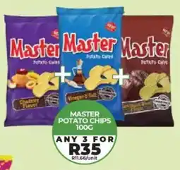 1UP Master potato chips offer