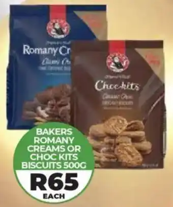 1UP Bakers romany creams or choc kits biscuits offer