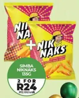 1UP Simba niknaks offer