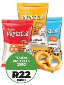 1UP Truda pretzels offer