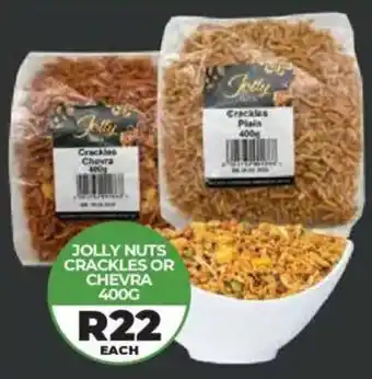1UP Jolly nuts crackles or chevra offer