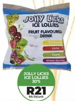 1UP Jolly licks ice lollies offer