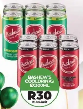1UP Bashew's cooldrinks offer