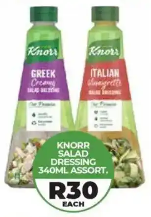 1UP Knorr salad dressing assort. offer