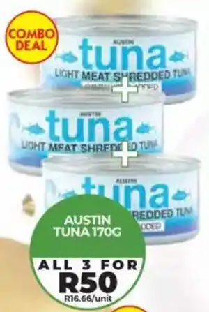 1UP Austin tuna offer