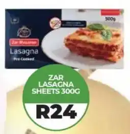 1UP Zar lasagna sheets offer