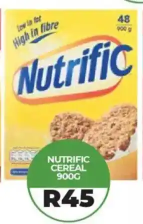 1UP Nutrific cereal offer