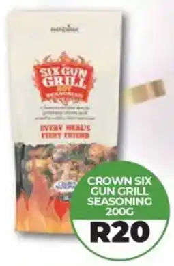 1UP Crown six gun grill seasoning offer