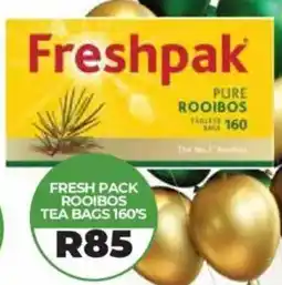 1UP Fresh pack rooibos tea bags offer