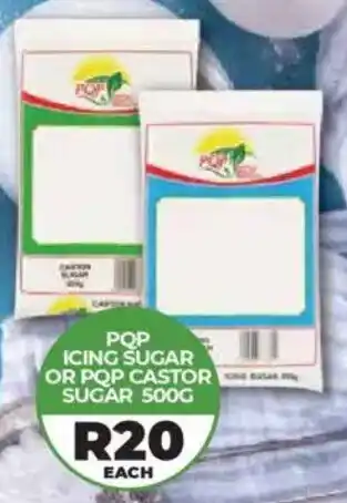 1UP Pqp icing sugar or pop castor sugar offer