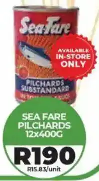 1UP Sea fare pilchards offer