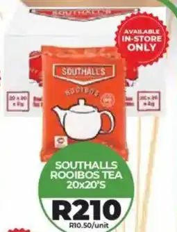 1UP Southalls rooibos tea offer