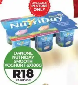 1UP Danone nutriday smooth yoghurt offer