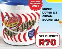 1UP Super duper ice cream bucket offer