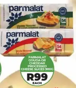 1UP Parmalat gouda or cheddar processed cheese slices offer