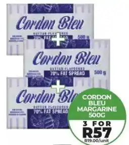 1UP Cordon bleu margarine offer
