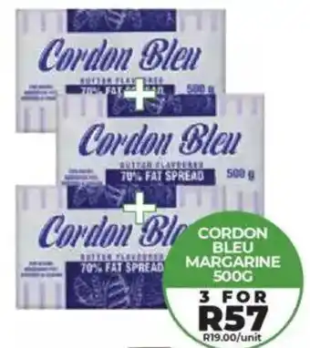 1UP Cordon bleu margarine offer
