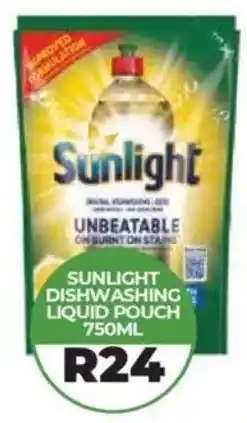 1UP Sunlight dishwashing liquid pouch offer