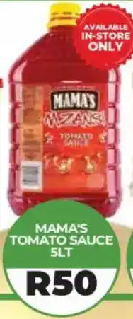 1UP Mama's tomato sauce offer