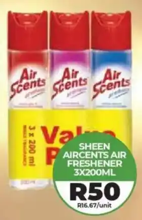 1UP Sheen aircents air freshener offer