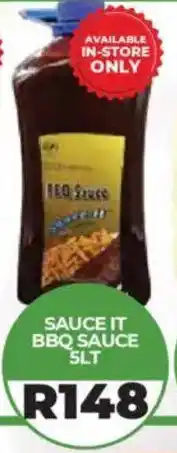 1UP Sauce it bbq sauce offer