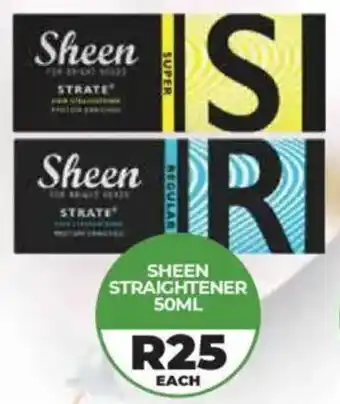1UP Sheen straightener offer