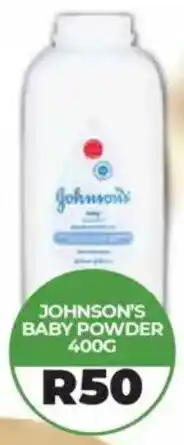 1UP Johnson's baby powder offer