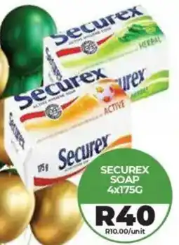 1UP Securex soap offer