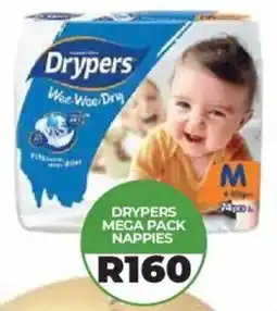 1UP Drypers mega pack nappies offer