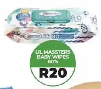 1UP Lil massters baby wipes offer