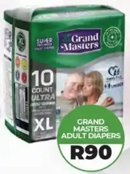 1UP Grand masters adult diapers offer
