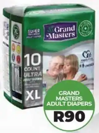 1UP Grand masters adult diapers offer