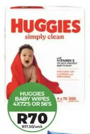 1UP Huggies baby wipes offer