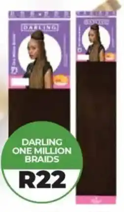 1UP Darling one million braids offer