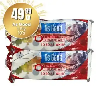 Super Save As Good 1 Ply offer