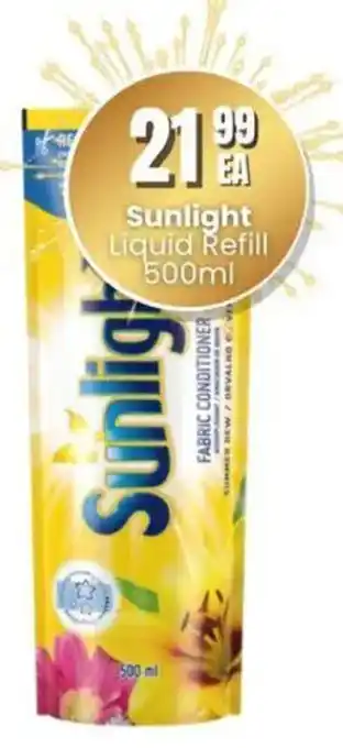 Super Save Sunlight Liquid Refill offer