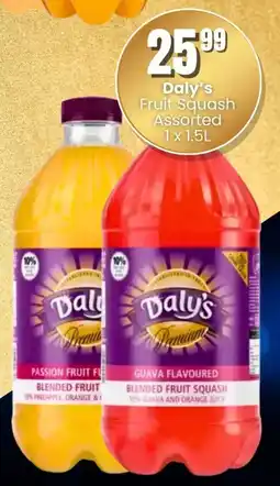 Super Save Daly's Fruit Squash Assorted offer