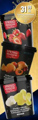 Super Save Spring Meadow Double Cream Yoghurt offer