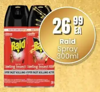 Super Save Raid Spray offer