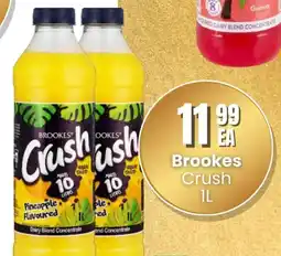 Super Save Brookes Crush offer