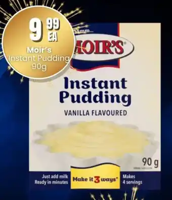 Super Save Moir's Instant Pudding offer