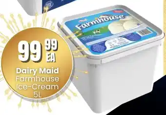 Super Save Dairy Maid Farmhouse Ice-Cream offer