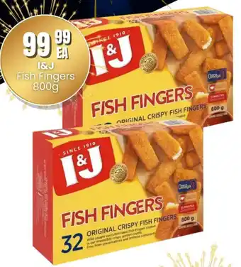 Super Save I&J Fish Fingers offer