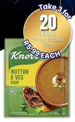 Super Save Knorr Soup Packet offer