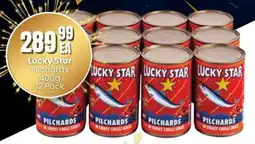 Super Save Lucky Star Pilchards offer