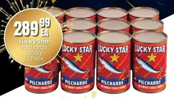 Super Save Lucky Star Pilchards offer